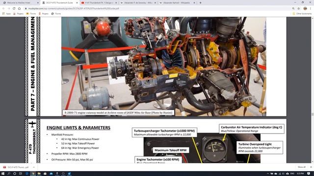 Как работаетTurbo Supercharger в самолете P-47? смотреть онлайн
