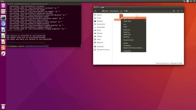 Now with CUDA! RealSense D435 on Jetson TX смотреть онлайн