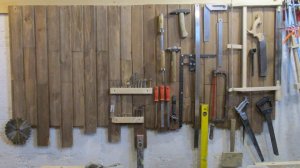 Как сделать реечный щит из обрезков.