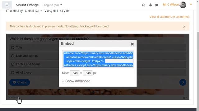 H5P improvements in Moodle 3.10 смотреть онлайн