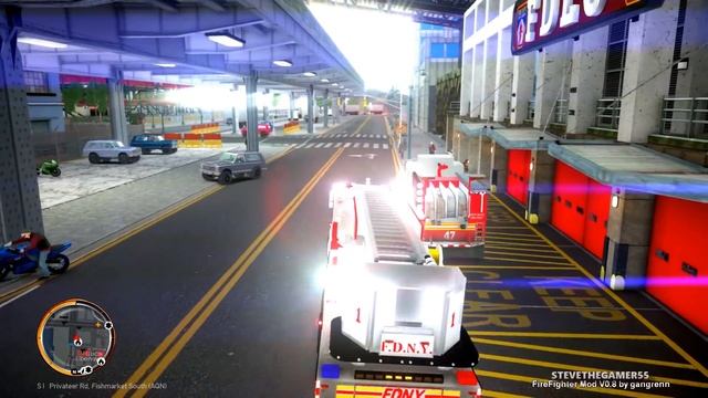 Grand Theft Auto IV - FDLC/FDNY - Day 38 with the fire department! (TOWER LADDER 1) смотреть онлайн