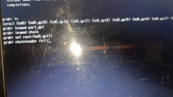 Deleted linux from disk managament (Windows 10) & getting gnu grub version 2.04 error ... SOLVED!!!