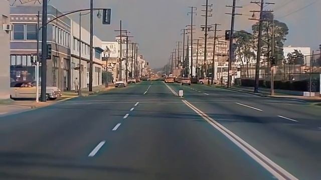 Los Angeles 1960s In Color [60fps, Remastered] With Sound