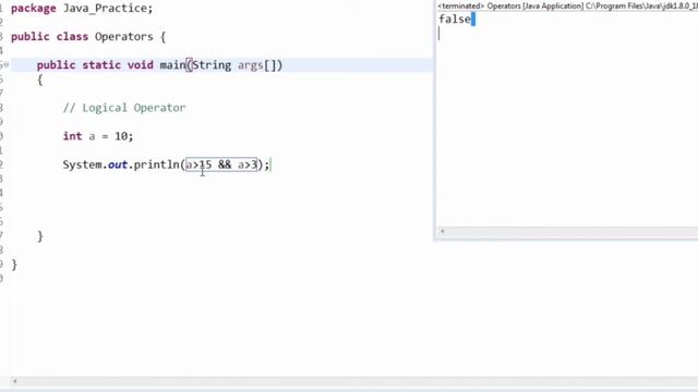 Logical Operators | Java | Part:- 6 смотреть онлайн