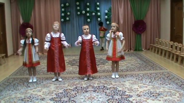 Инсценировка русской народной песни "Вядерочки" смотреть онлайн