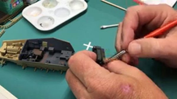 1/35 Tamiya Sdkfz 250/3 Greif Buddy Build, Part 5B Steps 10-11 Paint