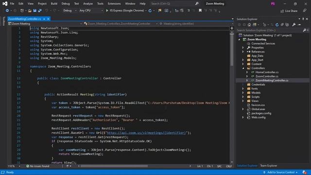 Get Zoom Meeting | Zoom Meeting Integration | OAuth | Zoom API | Part-6 смотреть онлайн