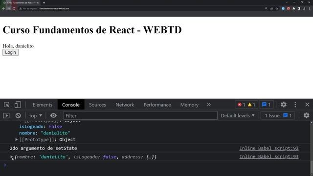 ReactJS | Class Components - setState() en React (parte 5) смотреть онлайн