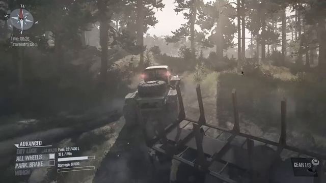 Spintires Mudrunner the Ridge Ep2 смотреть онлайн