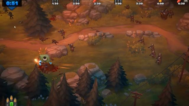 Обзор бесплатной игры со Steam - GUNS UP I Стратегия ! смотреть онлайн