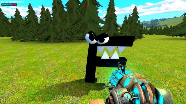 КАКАЯ БУКВА АЛФАВИТ ЛОР САМАЯ СИЛЬНАЯ В ГАРРИС МОД? ALPHABET LORE В Garry`s Mod! смотреть онлайн