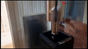 Баня шалаш 6х6 с террасой