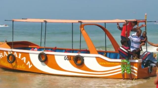 Пляжи Северного Гоа (Индия) смотреть онлайн