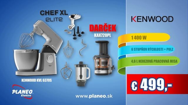 planeo.sk - Robot Kenwood s odšťavovačom ako darček смотреть онлайн