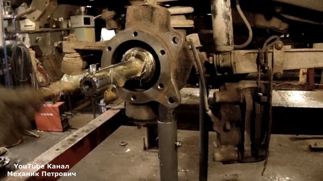 Замена привода левого УАЗ-469 Авторемонт смотреть онлайн