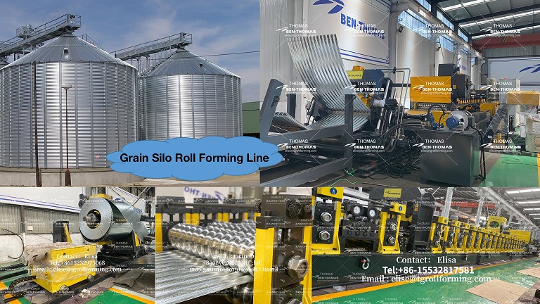 ( Automatic line for grain silo ):
Silo sheet machine
【 grain storage bin machine 】 смотреть онлайн