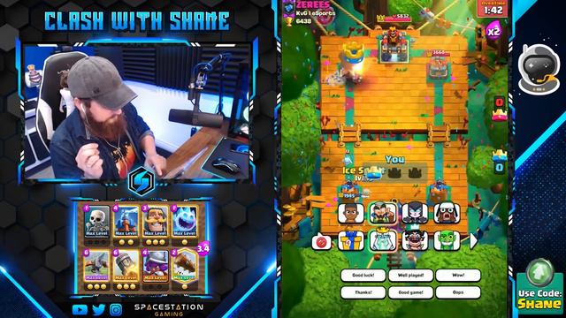 THIS DECK IS TOO EASY!! BEST XBOW ROCKET CYCLE IN CLASH ROYALE!! смотреть онлайн