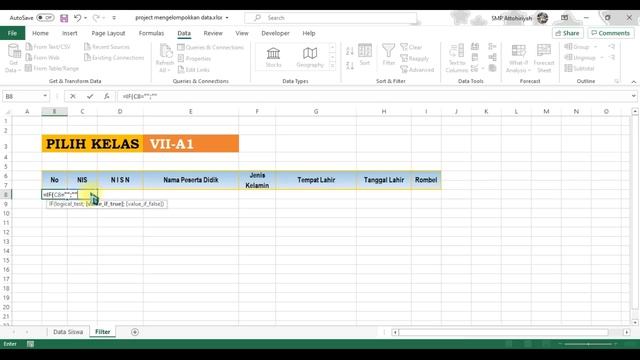 TUTORIAL | CARA MENAMPILKAN KELOMPOK DATA TERTENTU | Rumus Excel смотреть онлайн