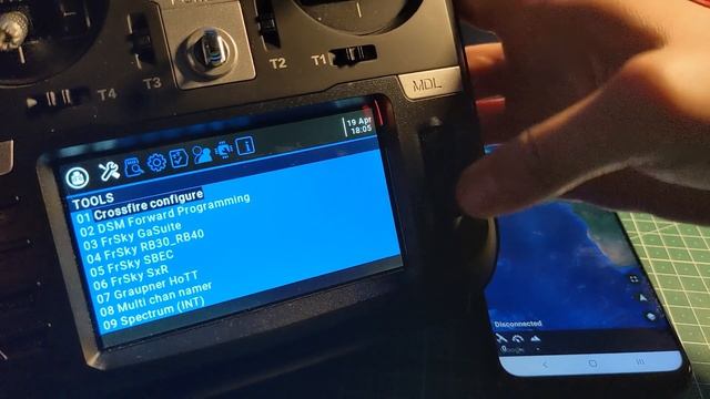 TBS Crossfire Bluetooth Telemetry DIY + R9M, Qczek LRS и др. в телефон