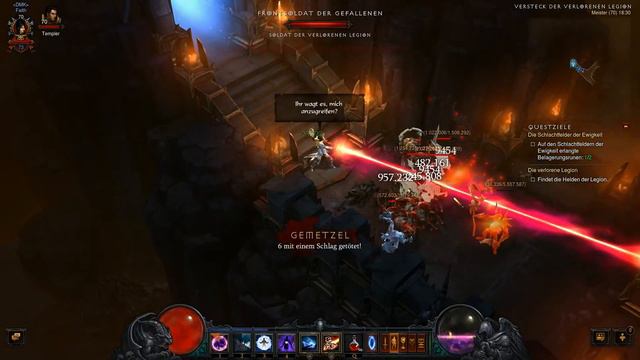 DIABLO 3 RoS #78 [BL/HD+/Ger] - Akt V: Versteck der Legion | Meister »MAGE« смотреть онлайн