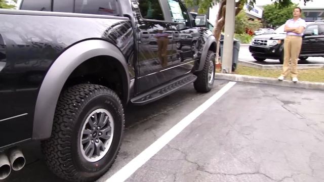 black 2011 Ford F150 Raptor Crewcab смотреть онлайн