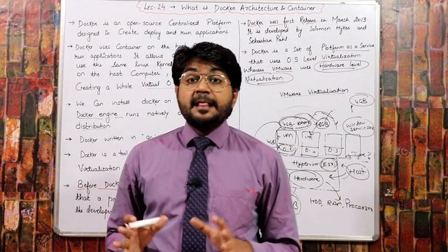 O.S Level Virtualisation in Docker-Hindi/Urdu | What is Docker? | Docker for beginners | Docker Hub смотреть онлайн