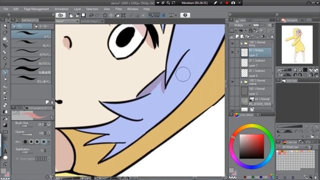 【Clip Studio Paint - Speedpaint】Loli Girl Dance - Drawing Process смотреть онлайн