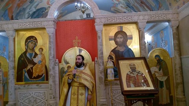 Проповедь иерея Сергия про духовную Жажду Богопознания . смотреть онлайн