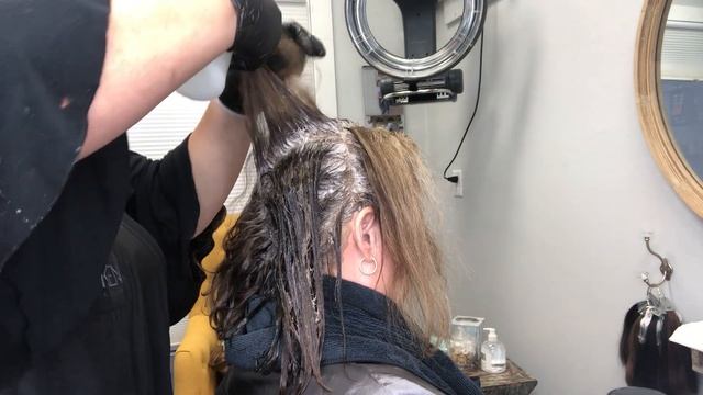 Redken Shades Eq Gloss Application