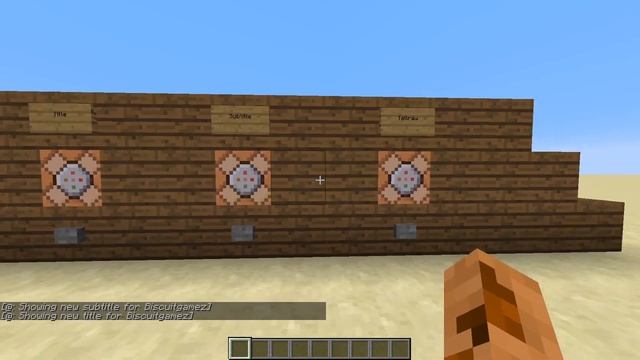 TITLES, SUBTITLES AND TELLRAW COMMANDS - Minecraft Command Block Tutorial смотреть онлайн