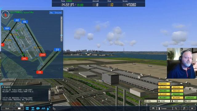Mom...I'm Home | I Am An Air Traffic Controller 4 | Tokyo Int'l Airport | Air Traffic Control Sim смотреть онлайн