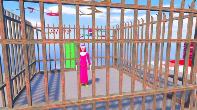 Little Singham Kicko Kidnapped Evil Nun In Gta 5 | Gta 5 Gameplay