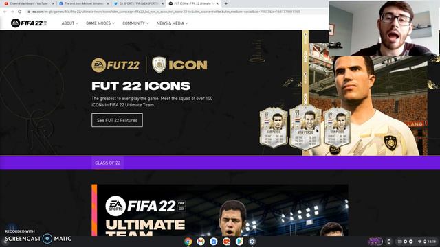 NEW FIFA 22 ICONS CONFIRMED! FT. CAFU | VAN PERSIE | CASILLAS & MORE! FIFA 22 ULTIMATE TEAM! смотреть онлайн