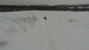 Тофалар 500 Лонг. В глубоком снегу.