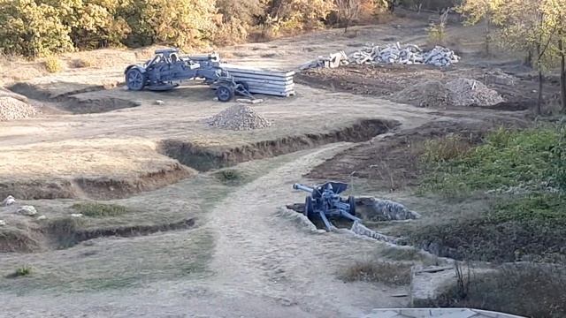 Битва за Севастополь, военные траншеи, окопы, поле боя. Крым. Сапун-Гора. смотреть онлайн