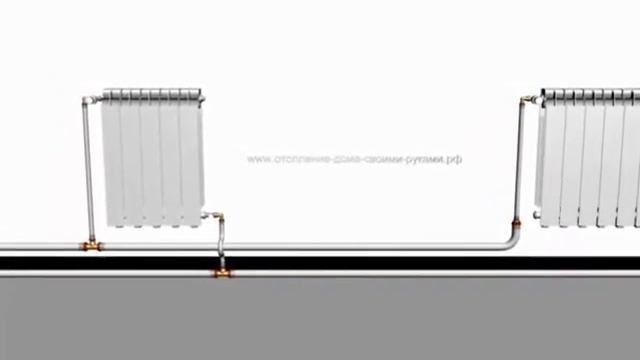ОТОПЛЕНИЕ ДОМА: МОНТАЖ Металлопластик 2-трубная система Монтаж радиаторов смотреть онлайн
