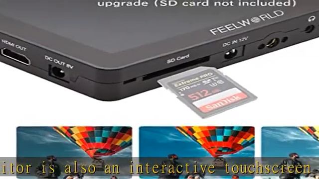 FEELWORLD F6 Plus 5.5 Inch Touch Screen DSLR Camera Field Monitor with 3D Lut Small Full HD 1920x10 смотреть онлайн