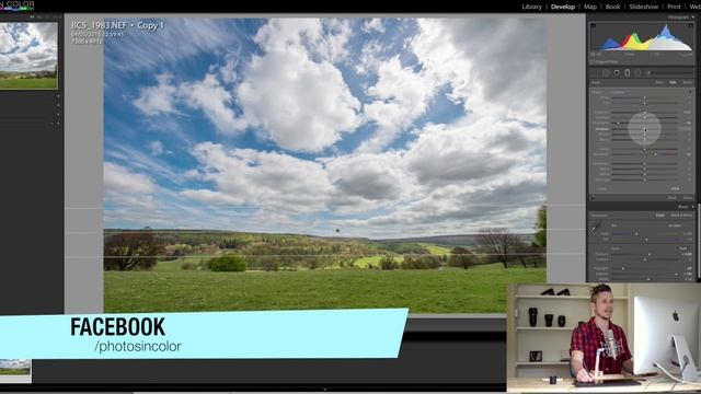 Lightroom 6 / CC Tutorial -  Edit Amazing Skies