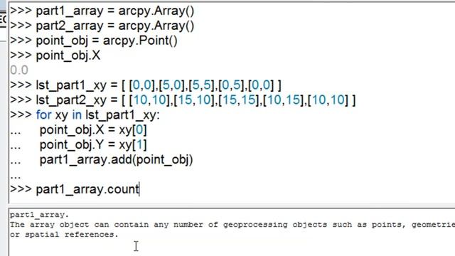 4) Creating Polygon Feature Classes Using Arcpy Scripting смотреть онлайн