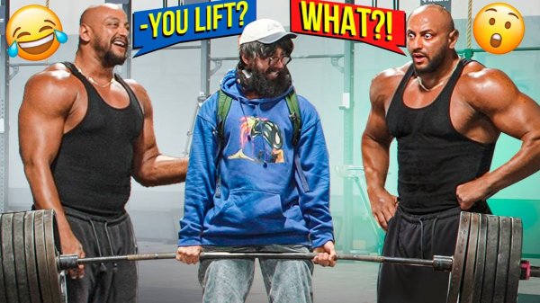 Анатолий разыграл всех в зале с поддельными весами | ANATOLY pretended to be a Beginner #11