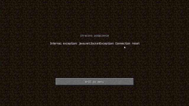 Minecraft Internal expetion: java.net.SocketExpeption смотреть онлайн