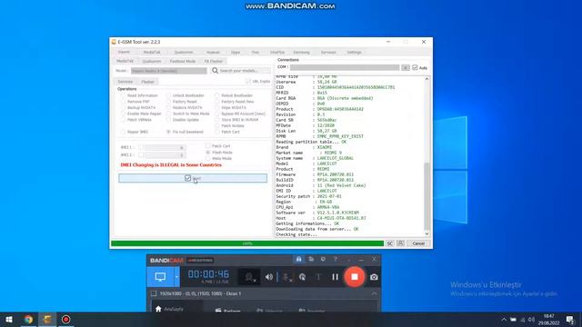 Xiaomi Redmi 9 Lancelot Dual Sim İmei Repair E-GSM TOOL смотреть онлайн