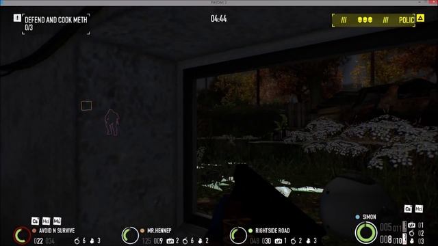 Payday 2 / Wolf: CLOAKER!!! смотреть онлайн