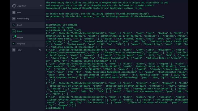 CmpE281 MongoDB Sharding WowFactor смотреть онлайн