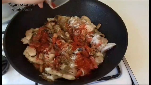 Спагетти с грибами быстрый ужин смотреть онлайн