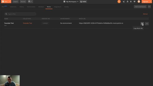 Postman Mock Server Tutorial смотреть онлайн