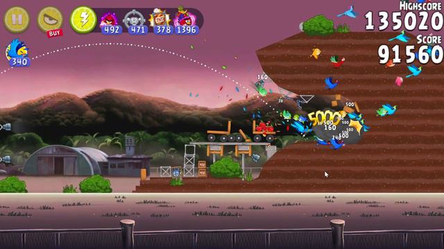 Angry Birds Rio: Gameplay Walkthrough Part 44 | AIRFIELD CHASE - Defeated Nigel and Help our frien смотреть онлайн