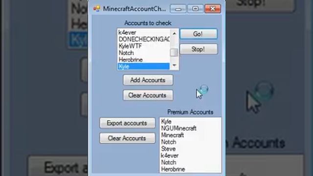 Minecraft Account Checker :: Legit смотреть онлайн