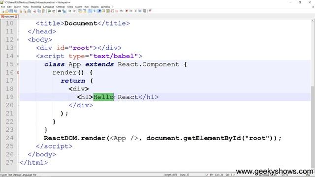 How to Setup ReactJS Project using CDN Links (Hindi) смотреть онлайн