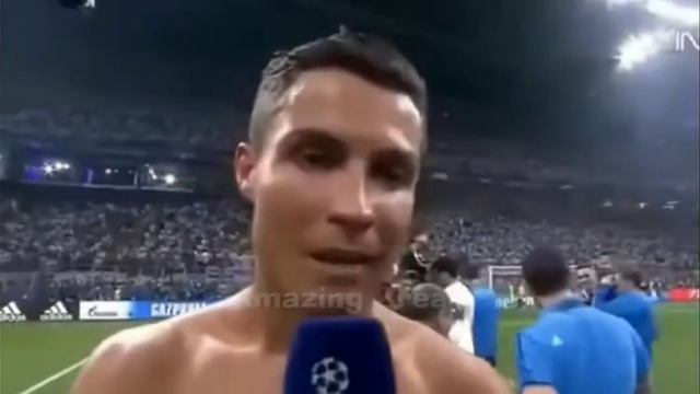 Роналду кричит сии. Мем про Роналду